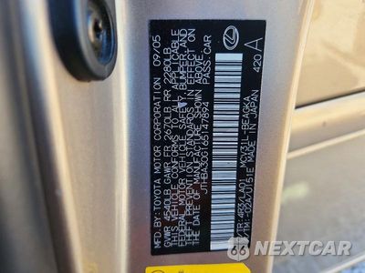 Zdjęcie 13 z 13 samochodu: 2006 LEXUS ES 330 VIN:JTHBA30G165147894 - miniatura