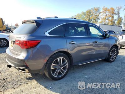 Trzecie zdjęcie samochodu z tyłu: 2018 ACURA MDX ADVANCE VIN:5J8YD4H98JL009001 - miniatura