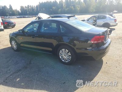 Drugie zdjęcie samochodu z przodu: 2014 VOLKSWAGEN PASSAT S VIN:1VWAS7A31EC110736 - miniatura