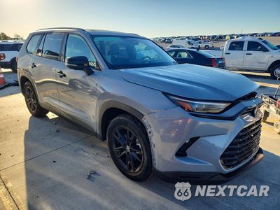 Czwarte zdjęcie samochodu z boku: 2025 TOYOTA GRAND HIGHLANDER HYBRID NIGHTSHADE VIN:5TDACAB56SS049522 - miniatura