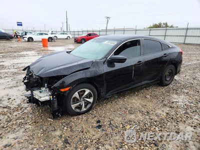 2019 HONDA CIVIC LX 19XFC2F61KE045788 - główne zdjęcie licytacji z USA - miniatura