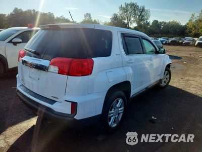 Trzecie zdjęcie samochodu z tyłu: 2016 GMC TERRAIN SLE VIN:2GKFLSEKXG6183968 - miniatura
