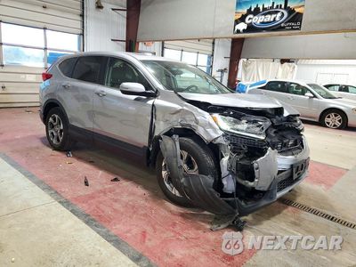 Czwarte zdjęcie samochodu z boku: 2018 HONDA CR-V EX VIN:2HKRW2H59JH602837 - miniatura