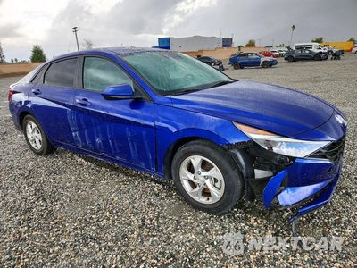 Czwarte zdjęcie samochodu z boku: 2023 HYUNDAI ELANTRA SE VIN:KMHLL4AG9PU487513 - miniatura