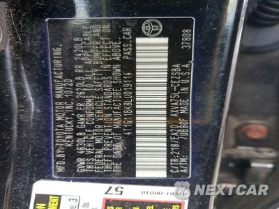 Zdjęcie 13 z 13 samochodu: 2020 TOYOTA CAMRY SE VIN:4T1G11BK8LU019114 - miniatura