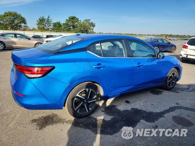 Trzecie zdjęcie samochodu z tyłu: 2025 NISSAN SENTRA SV VIN:3N1AB8CV7SY210773 - miniatura