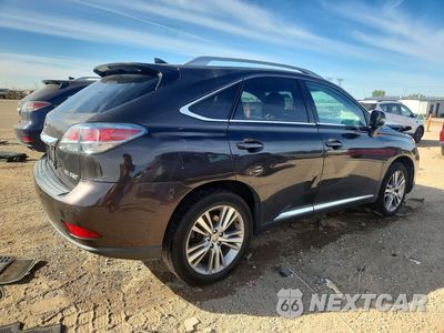 Trzecie zdjęcie samochodu z tyłu: 2015 LEXUS RX 350 BASE VIN:JTJBK1BAXF2476202 - miniatura