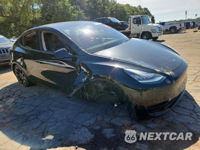 Czwarte zdjęcie samochodu z boku: 2022 TESLA MODEL Y VIN:7SAYGDEEXNF430026 - miniatura