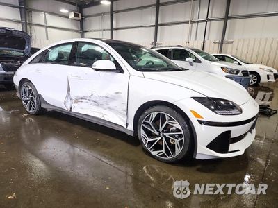 Czwarte zdjęcie samochodu z boku: 2025 HYUNDAI IONIQ 6 LIMITED VIN:KMHM54AC2SA116716 - miniatura