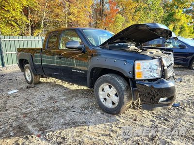 Czwarte zdjęcie samochodu z boku: 2012 CHEVROLET SILVERADO K1500 LT VIN:1GCRKSE73CZ241537 - miniatura