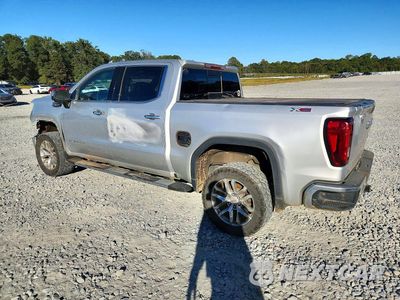 Drugie zdjęcie samochodu z przodu: 2019 GMC SIERRA K1500 SLT VIN:3GTU9DED5KG218153 - miniatura