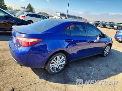 Trzecie zdjęcie samochodu z tyłu: 2015 TOYOTA COROLLA S PLUS VIN:2T1BURHE8FC386389 - miniatura