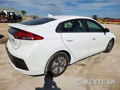 Trzecie zdjęcie samochodu z tyłu: 2018 HYUNDAI IONIQ BLUE VIN:KMHC65LC2JU075464 - miniatura