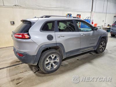 Trzecie zdjęcie samochodu z tyłu: 2015 JEEP CHEROKEE TRAILHAWK VIN:1C4PJMBS7FW785365 - miniatura