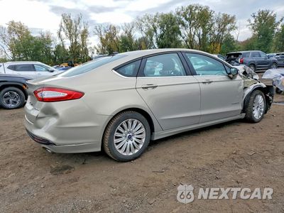 Trzecie zdjęcie samochodu z tyłu: 2015 FORD FUSION SE HYBRID VIN:3FA6P0LU6FR217085 - miniatura