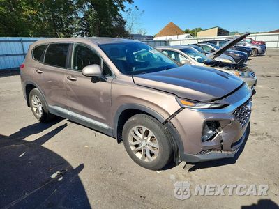 Czwarte zdjęcie samochodu z boku: 2019 HYUNDAI SANTA FE SE VIN:5NMS23AD9KH136538 - miniatura