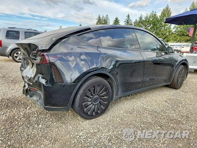 Trzecie zdjęcie samochodu z tyłu: 2023 TESLA MODEL Y VIN:7SAYGDEE4PF859861 - miniatura