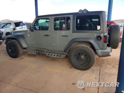 Drugie zdjęcie samochodu z przodu: 2018 JEEP WRANGLER UNLIMITED SPORT VIN:1C4HJXDN6JW199892 - miniatura