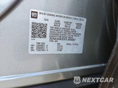 Zdjęcie 13 z 13 samochodu: 2026 CHEVROLET EQUINOX LT VIN:3GNAXHEG5TL459267 - miniatura
