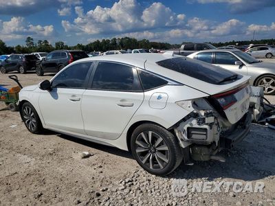 Drugie zdjęcie samochodu z przodu: 2022 HONDA CIVIC EXL VIN:19XFL1H78NE010590 - miniatura