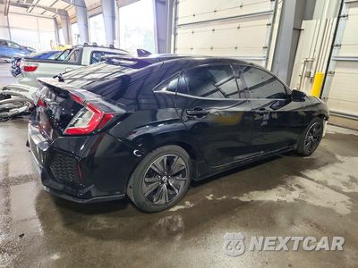 Trzecie zdjęcie samochodu z tyłu: 2017 HONDA CIVIC EX VIN:SHHFK7H51HU220823 - miniatura