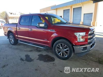 Czwarte zdjęcie samochodu z boku: 2016 FORD F150 SUPERCREW VIN:1FTEW1CG4GKD52824 - miniatura