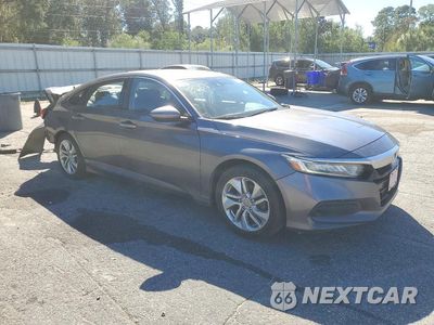 Czwarte zdjęcie samochodu z boku: 2018 HONDA ACCORD LX VIN:1HGCV1F17JA032610 - miniatura