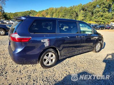 Trzecie zdjęcie samochodu z tyłu: 2020 TOYOTA SIENNA L VIN:5TDZZ3DC0LS021824 - miniatura