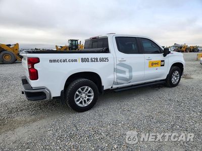 Trzecie zdjęcie samochodu z tyłu: 2023 CHEVROLET SILVERADO K1500 LT VIN:2GCUDDED6P1128511 - miniatura