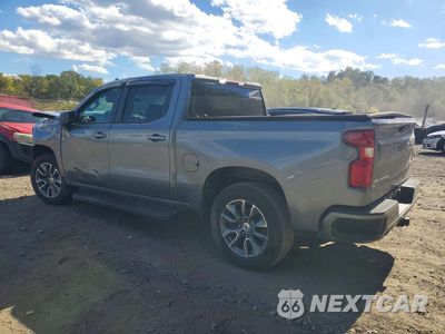 Drugie zdjęcie samochodu z przodu: 2021 CHEVROLET SILVERADO K1500 RST VIN:1GCUYEED2MZ429841 - miniatura