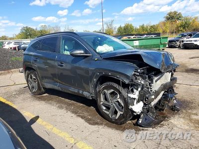 Czwarte zdjęcie samochodu z boku: 2022 HYUNDAI TUCSON SEL VIN:5NMJCCAE8NH130137 - miniatura