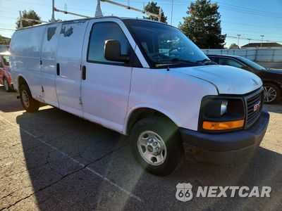 Czwarte zdjęcie samochodu z boku: 2008 GMC SAVANA G2500 DELIVERY VAN VIN:1GTGG29C181911849 - miniatura