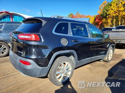 Trzecie zdjęcie samochodu z tyłu: 2016 JEEP CHEROKEE LIMITED VIN:1C4PJMDS0GW145934 - miniatura