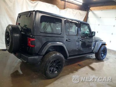 Trzecie zdjęcie samochodu z tyłu: 2019 JEEP WRANGLER UNLIMITED SPORT VIN:1C4HJXDGXKW548328 - miniatura