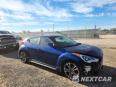 Czwarte zdjęcie samochodu z boku: 2016 HYUNDAI VELOSTER TURBO R-SPEC VIN:KMHTC6AE0GU279661 - miniatura