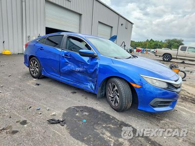 Czwarte zdjęcie samochodu z boku: 2017 HONDA CIVIC LX VIN:19XFC2F58HE033427 - miniatura
