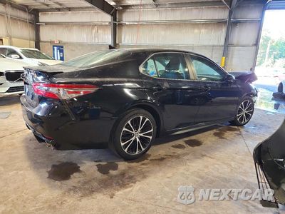 Trzecie zdjęcie samochodu z tyłu: 2019 TOYOTA CAMRY SE VIN:4T1B11HK6KU203564 - miniatura