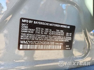 Zdjęcie 12 z 12 samochodu: 2017 MINI COOPER COUNTRYMAN VIN:WMZYS7C37H3E06785 - miniatura