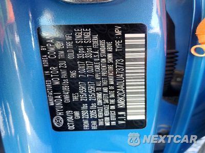 Zdjęcie 12 z 12 samochodu: 2020 HYUNDAI KONA SEL VIN:KM8K2CAA0LU473773 - miniatura