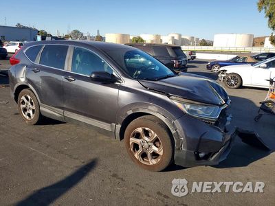 Czwarte zdjęcie samochodu z boku: 2019 HONDA CR-V EX VIN:5J6RW2H55KA005123 - miniatura