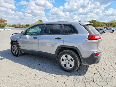 Drugie zdjęcie samochodu z przodu: 2014 JEEP CHEROKEE SPORT VIN:1C4PJMAB9EW273073 - miniatura