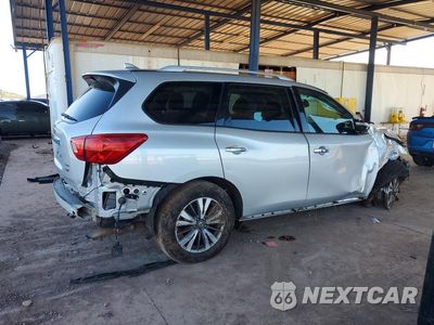 Trzecie zdjęcie samochodu z tyłu: 2020 NISSAN PATHFINDER SV VIN:5N1DR2BM1LC617179 - miniatura