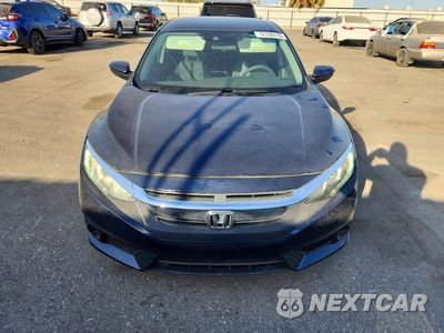 Piąte zdjęcie samochodu w środku: 2017 HONDA CIVIC LX VIN:19XFC2F69HE205991 - miniatura