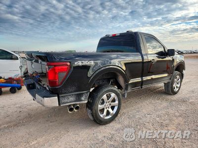 Trzecie zdjęcie samochodu z tyłu: 2024 FORD F150 XL VIN:1FTMF1L58RKD06054 - miniatura