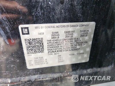 Zdjęcie 13 z 13 samochodu: 2019 CHEVROLET EQUINOX LS VIN:2GNAXHEV5K6265937 - miniatura
