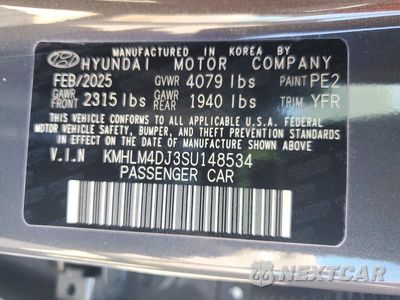 Zdjęcie 12 z 12 samochodu: 2025 HYUNDAI ELANTRA HYBRID BLUE VIN:KMHLM4DJ3SU148534 - miniatura