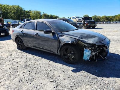 Czwarte zdjęcie samochodu z boku: 2026 HYUNDAI ELANTRA SEL SPORT PLUS VIN:KMHLM4DG1TU291715 - miniatura