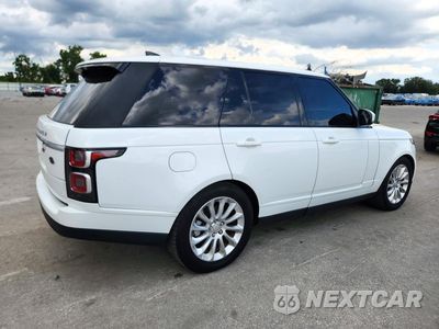 Trzecie zdjęcie samochodu z tyłu: 2018 LAND ROVER RANGE ROVER HSE VIN:SALGS2RK3JA394445 - miniatura