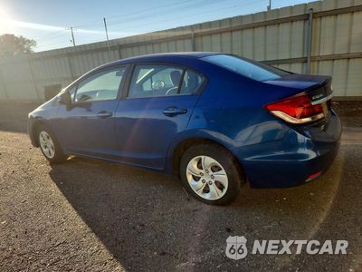 Drugie zdjęcie samochodu z przodu: 2013 HONDA CIVIC LX VIN:2HGFB2F55DH598298 - miniatura