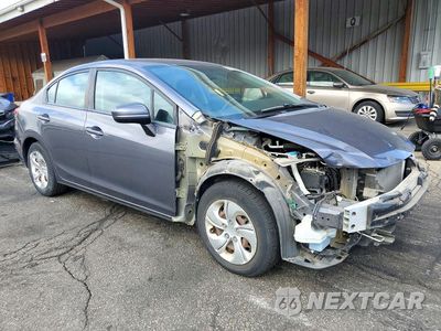 Czwarte zdjęcie samochodu z boku: 2015 HONDA CIVIC LX VIN:2HGFB2F57FH516879 - miniatura